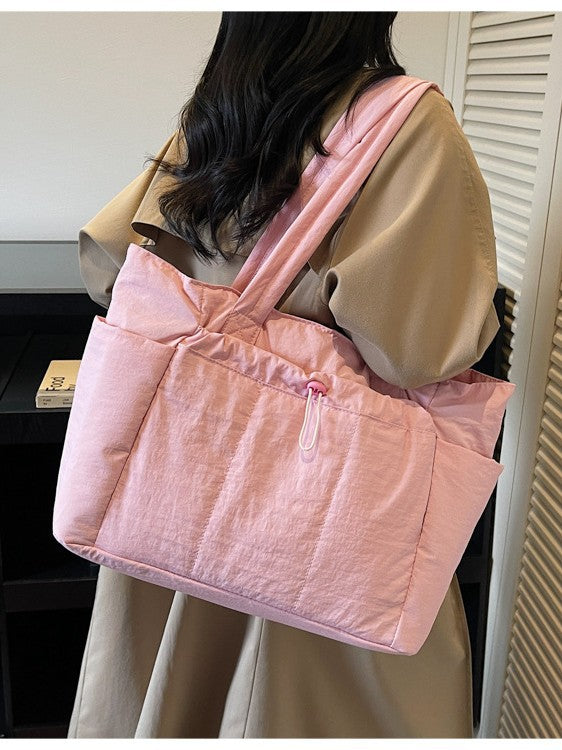 Versatile Women's Quilted Large Capacity Lightweight Bags