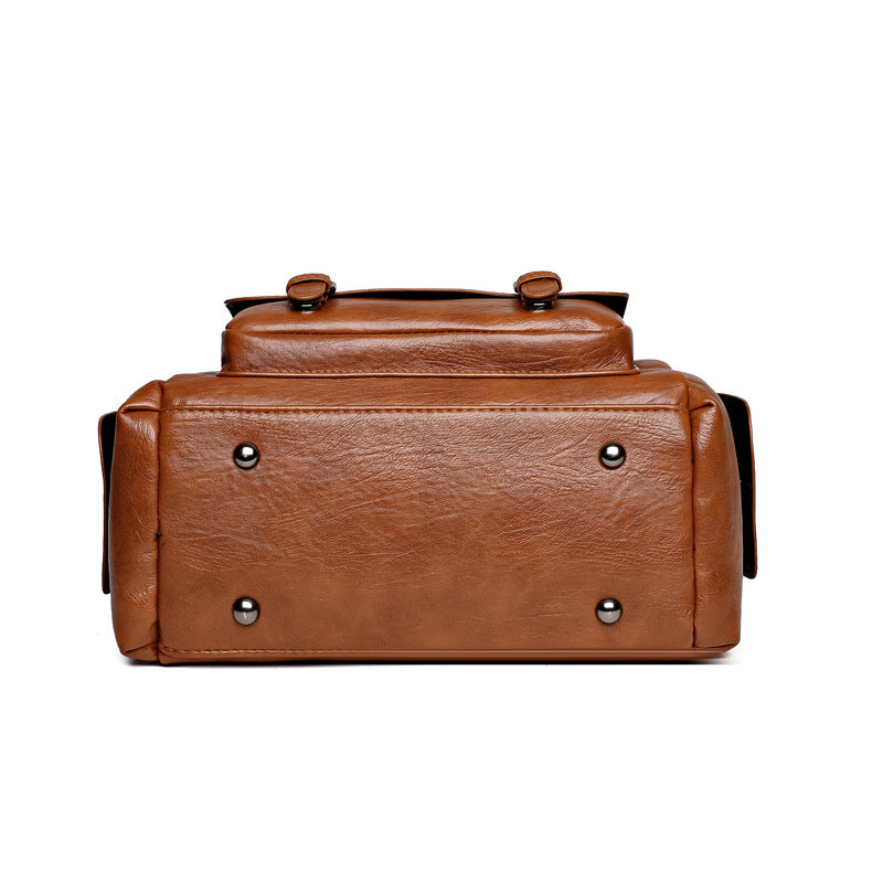 New Women's Fashion Large Capacity Vintage Women's Handbag