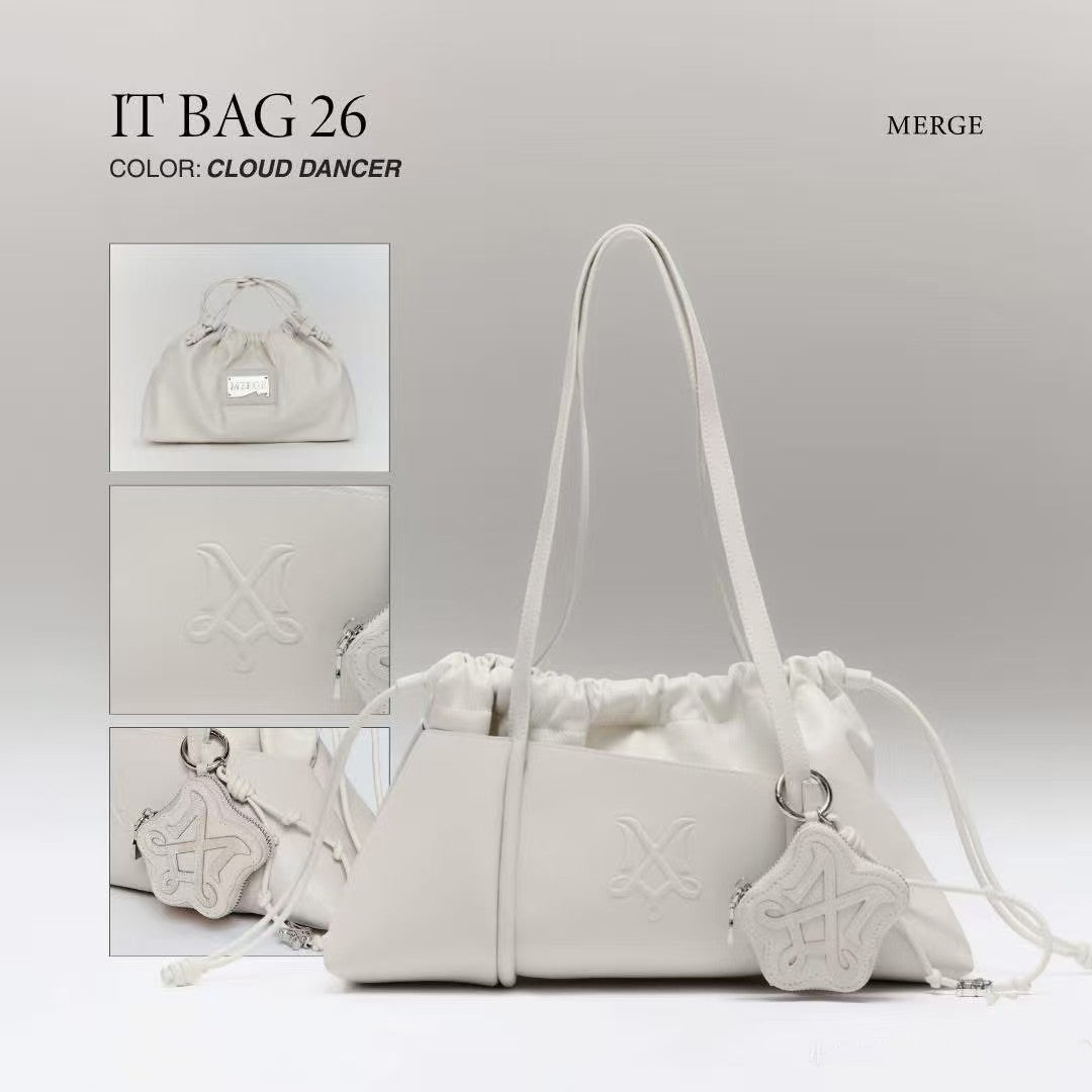 Women's Thailand Suede One Drawstring Mother Fashion Portable Women's Handbag