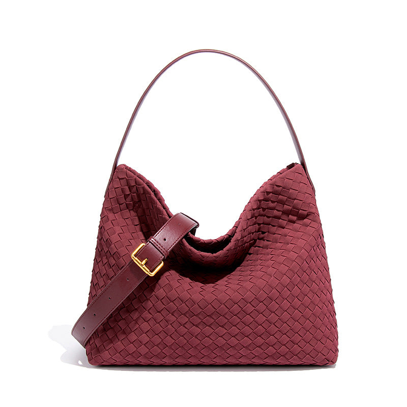 Women's Handmade Woven Fashionable Versatile Large Capacity Tote Bags