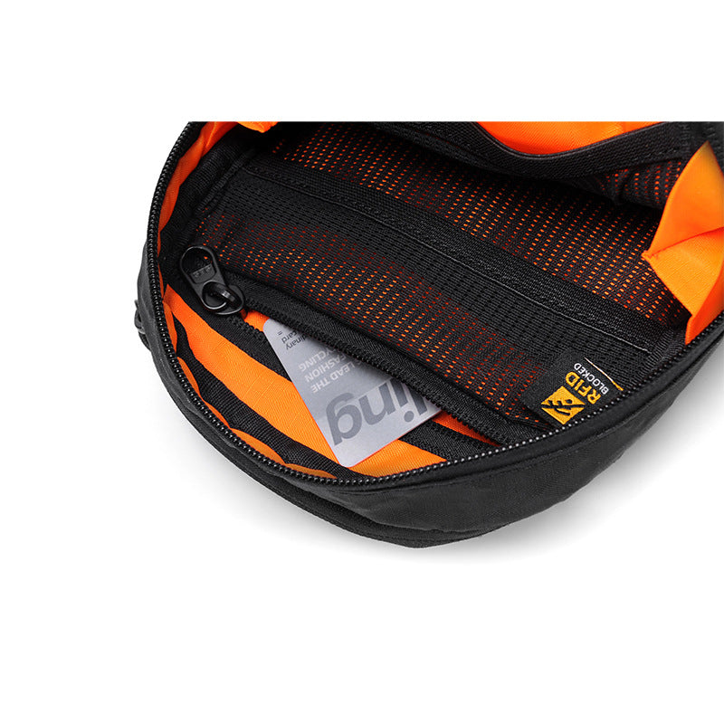 Unique Elegant Versatile Swiping Waterproof Passport Men's Messenger Bag