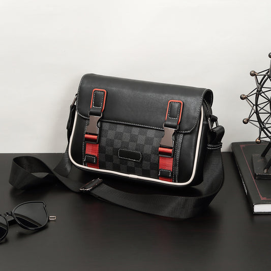 Unique Pretty Men's Horizontal Commuter Business Shoulder Bags