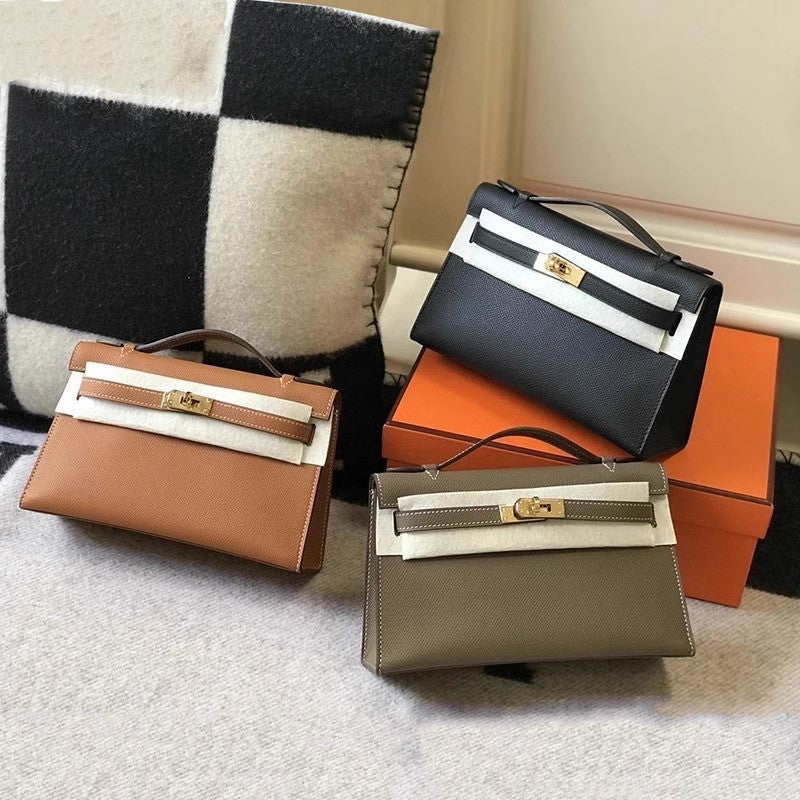 Women's Genuine Leather Generation Kelly Chain Bags