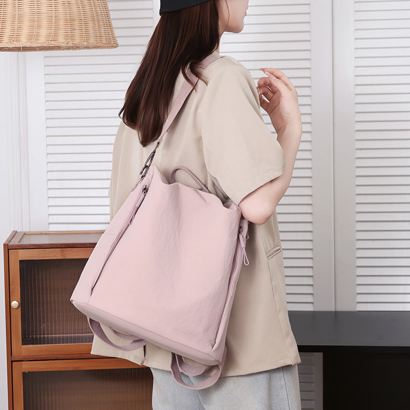 Women's Commute Retro Trendy Large Capacity Simple Backpacks