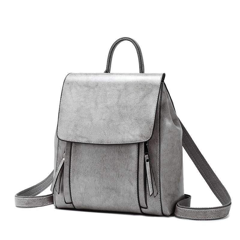 Pretty Women's Join First Layer Cowhide Backpacks