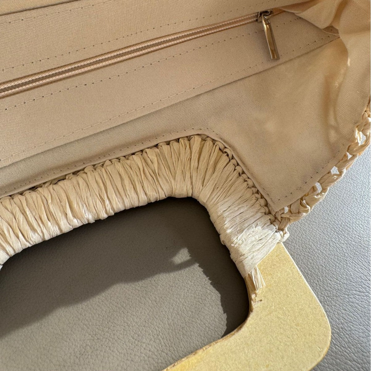 Women's Wooden Woven Handmade Summer Sea Beach Mori Style Women's Handbag