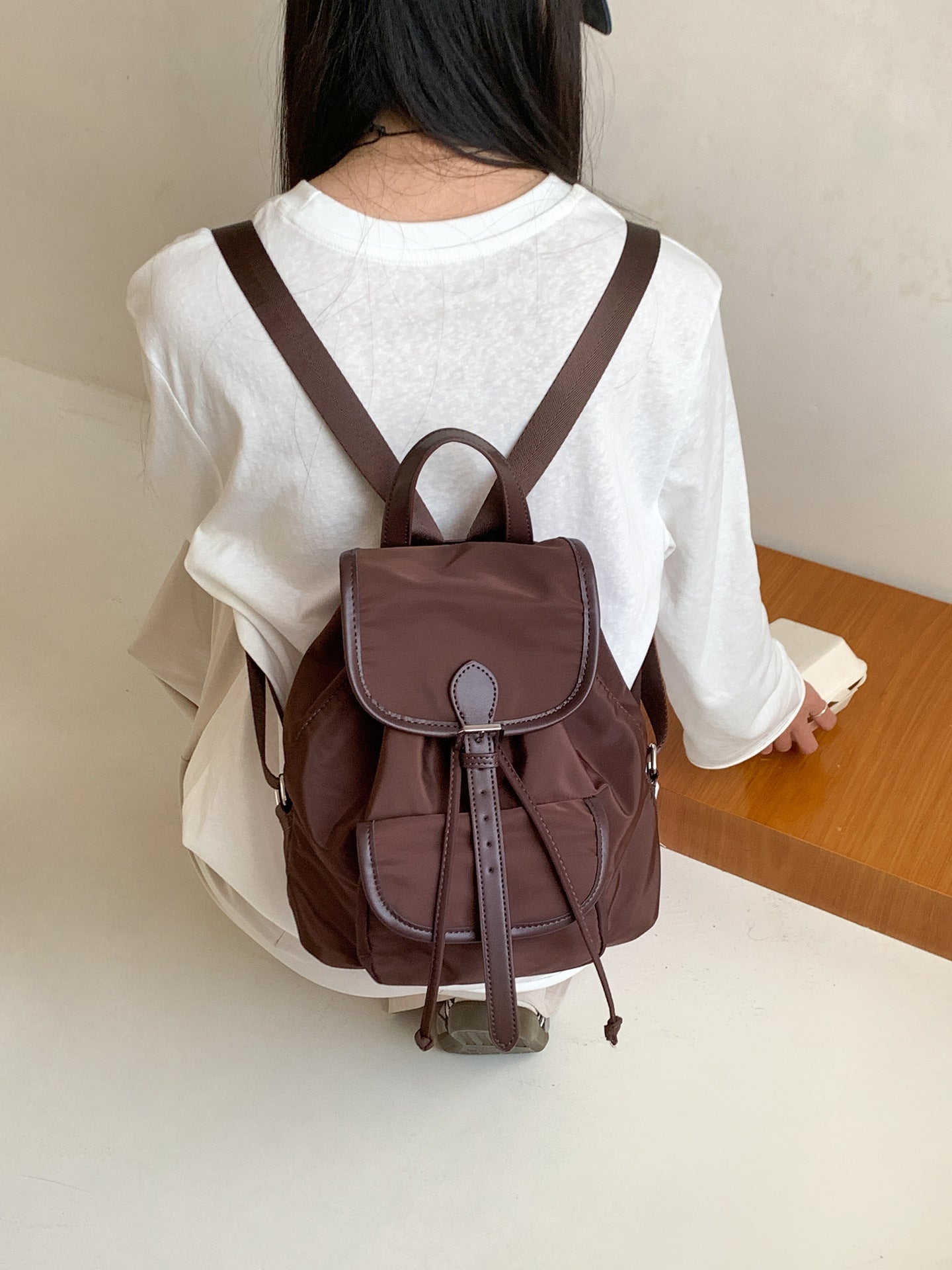 Women's Summer Nylon Korean Lightweight Simple Fashion Women's Backpack