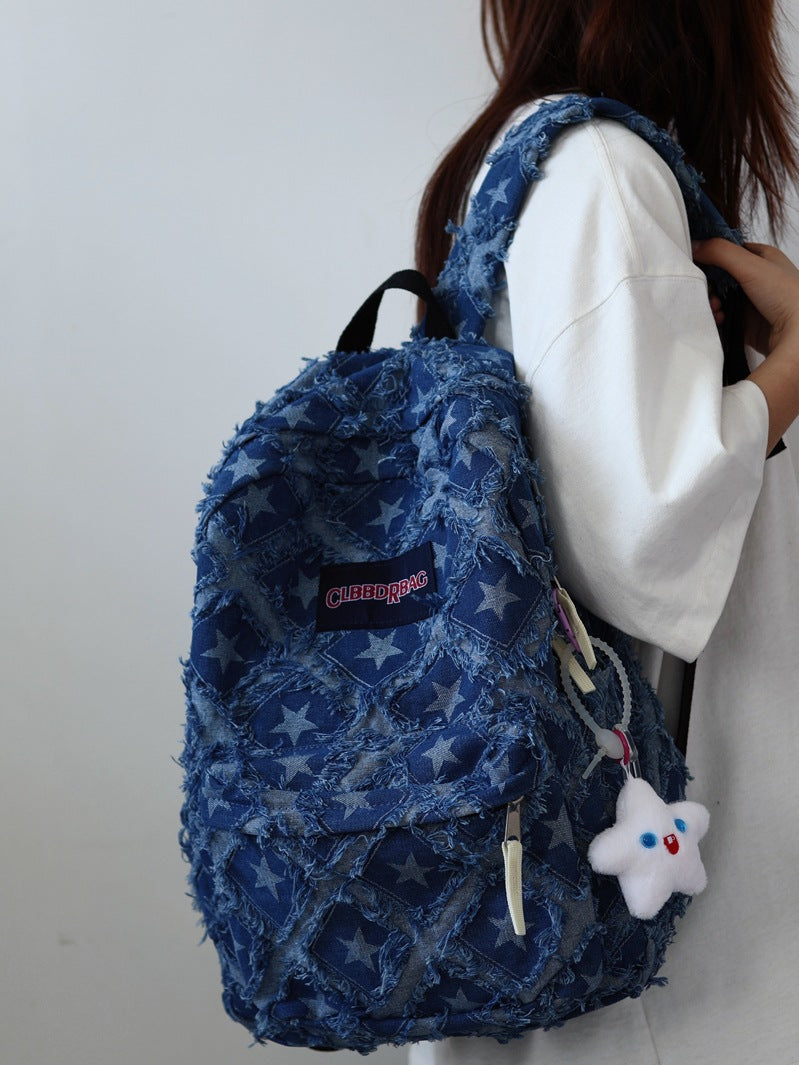 Women's & Men's Design Sense Niche Canvas Junior High Backpacks