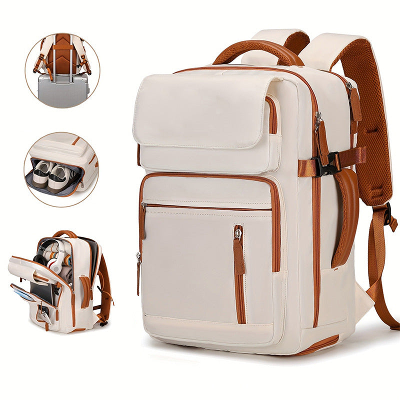 Shoe Compartment Suitable For Inch Adjustable Strap Backpacks