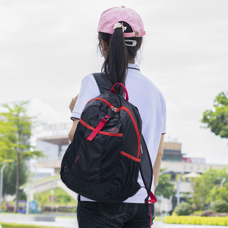 Graceful Classy Summer Lightweight Folding Portable Sports Backpack