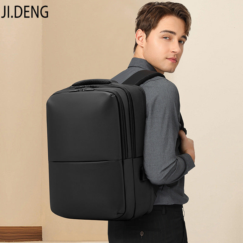 Men's Trip Commuter Computer Printed Gift Company Business Backpack