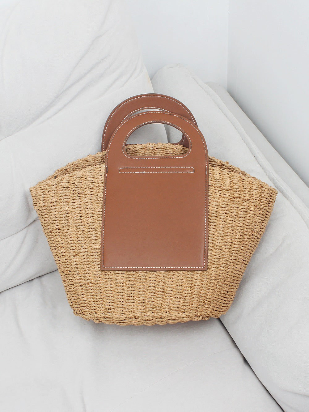 Women's Large Capacity Straw Woven Fashion Women's Handbag