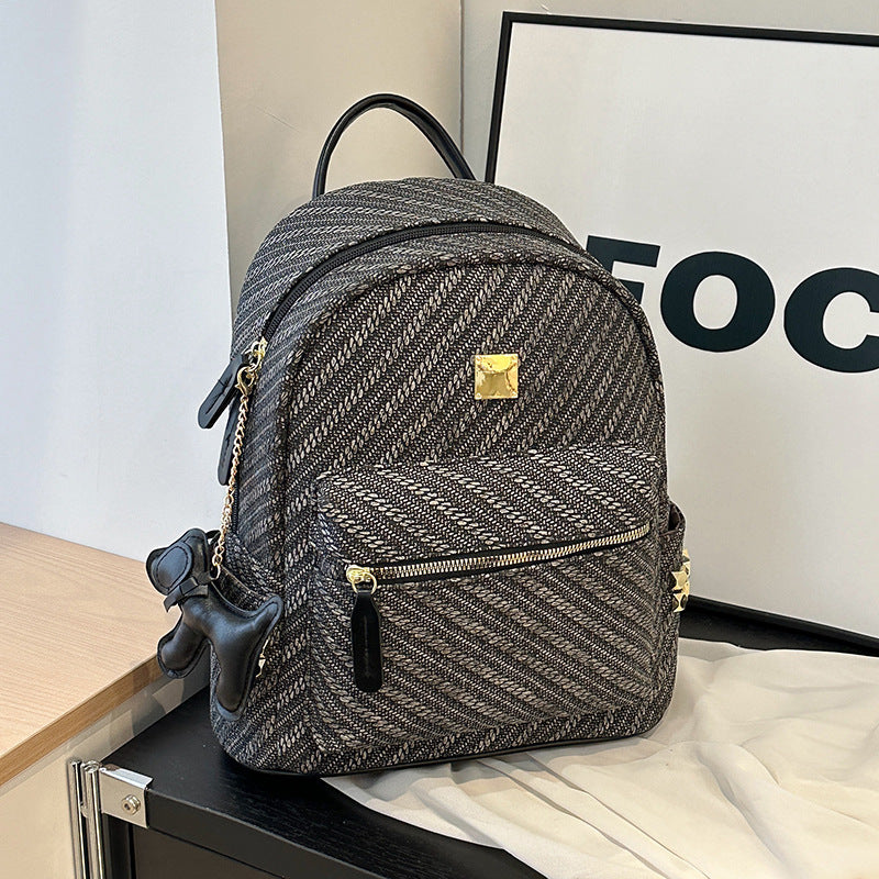 Spring Korean Style Fashion Niche Simple Women's Backpack