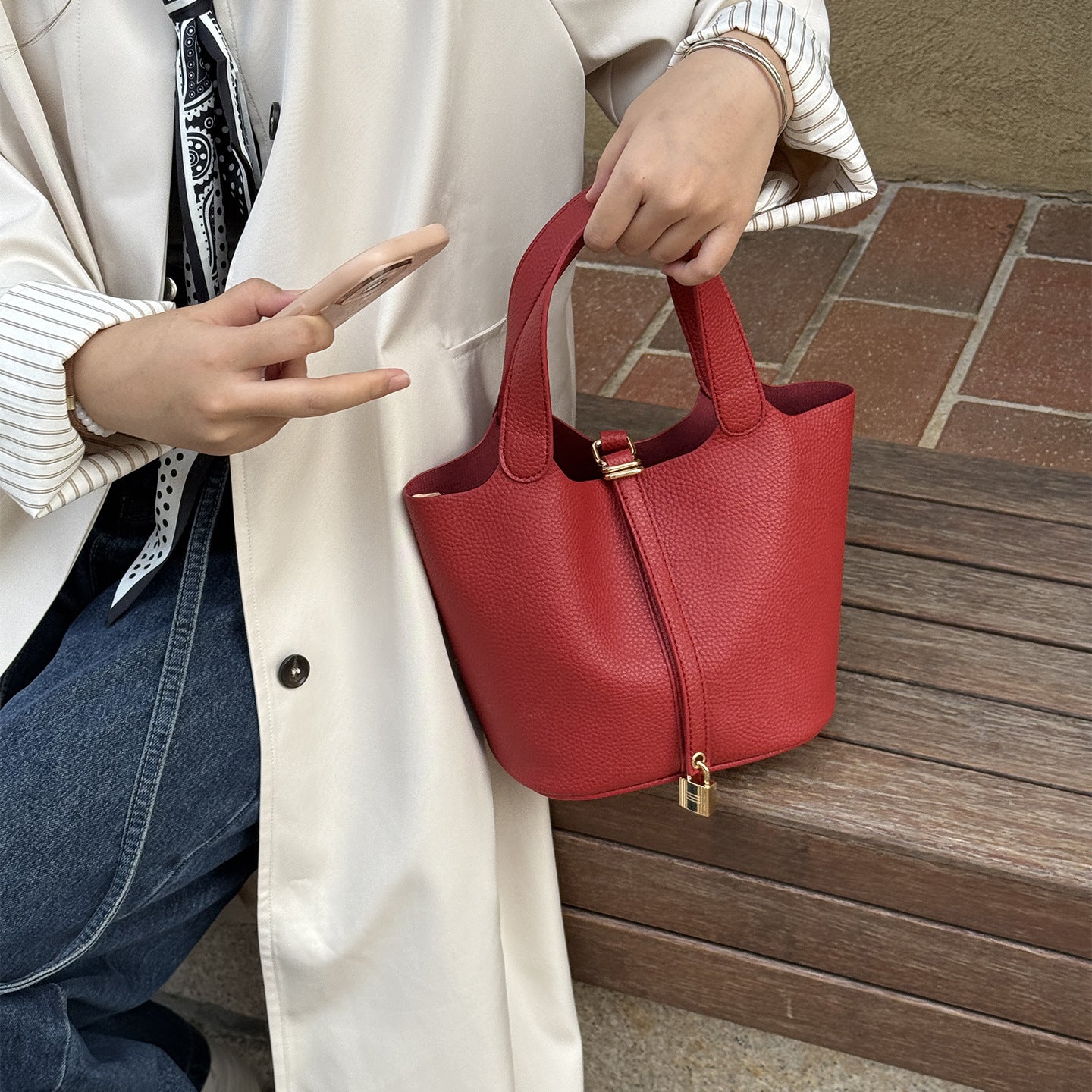 Women's Large Capacity For Summer Design Mother Popular Bucket Bag