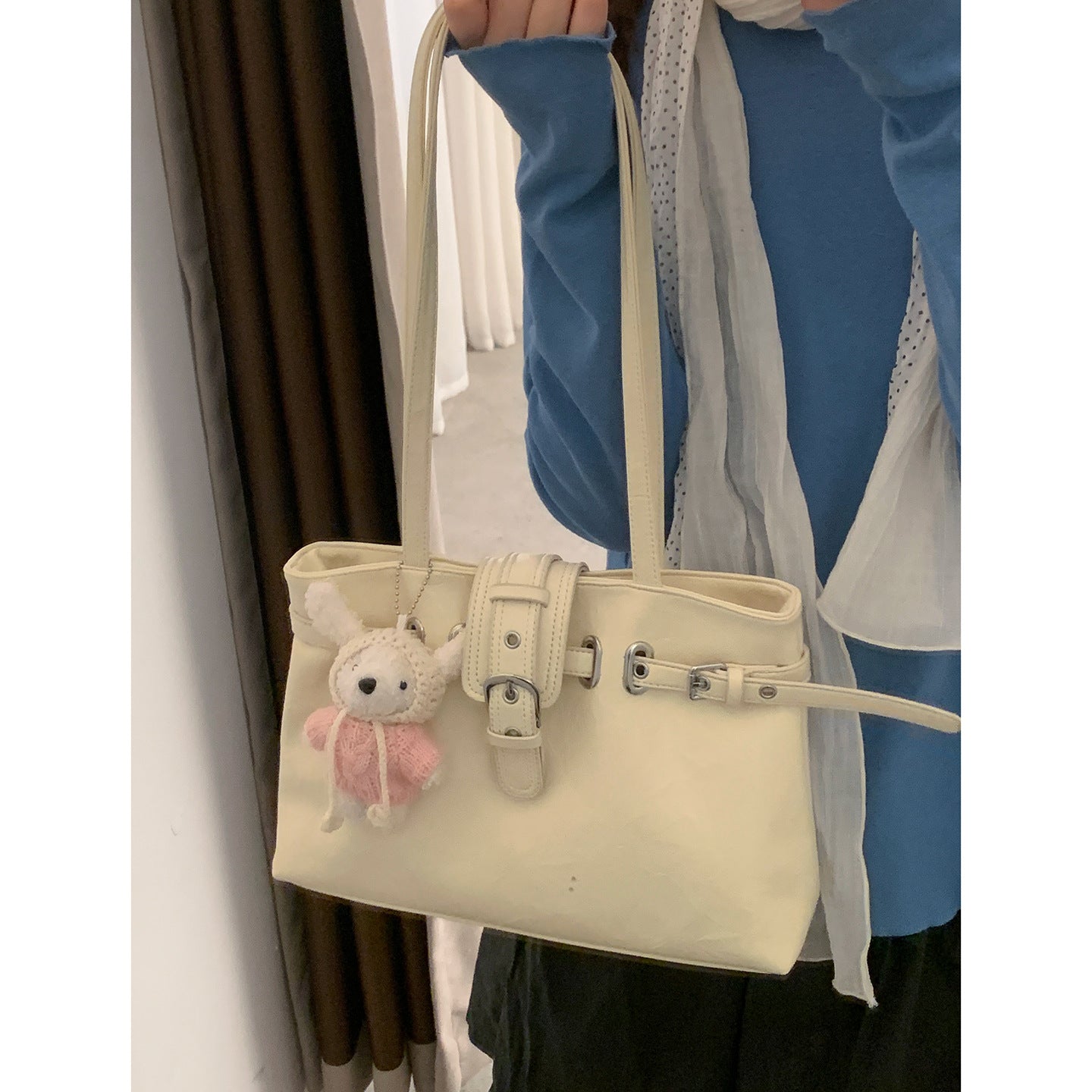 Women's Korean Underarm Summer Simple Commuter Tote Bags