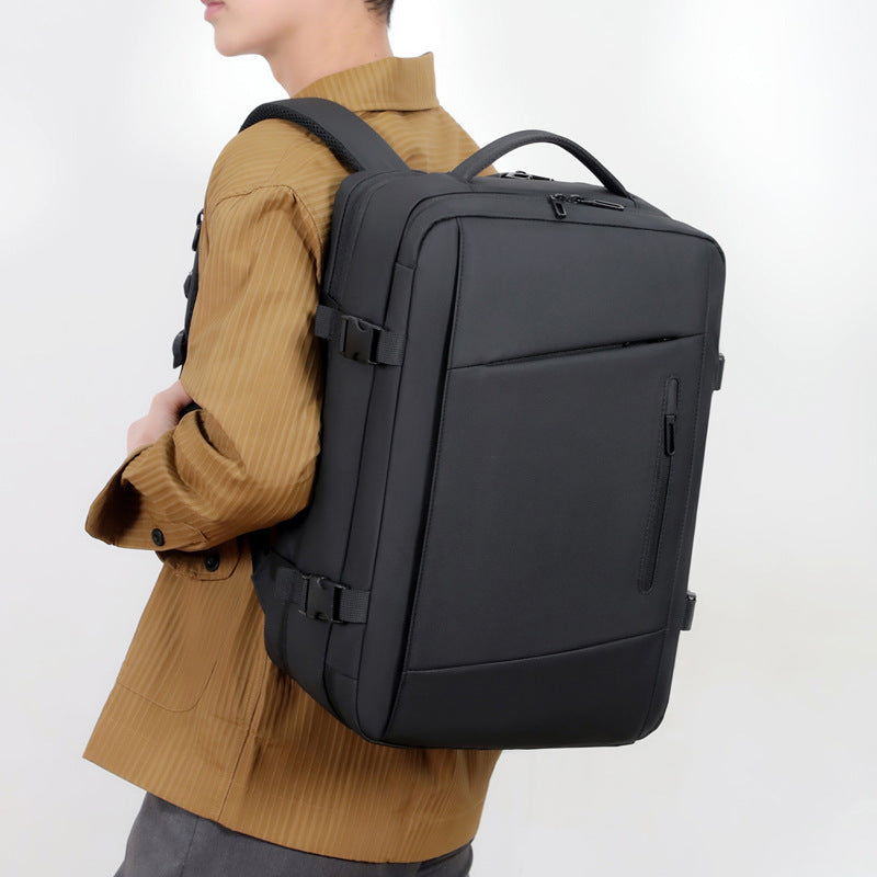 Men's High-grade Stylish Versatile Waterproof Computer Expansion Business Backpack