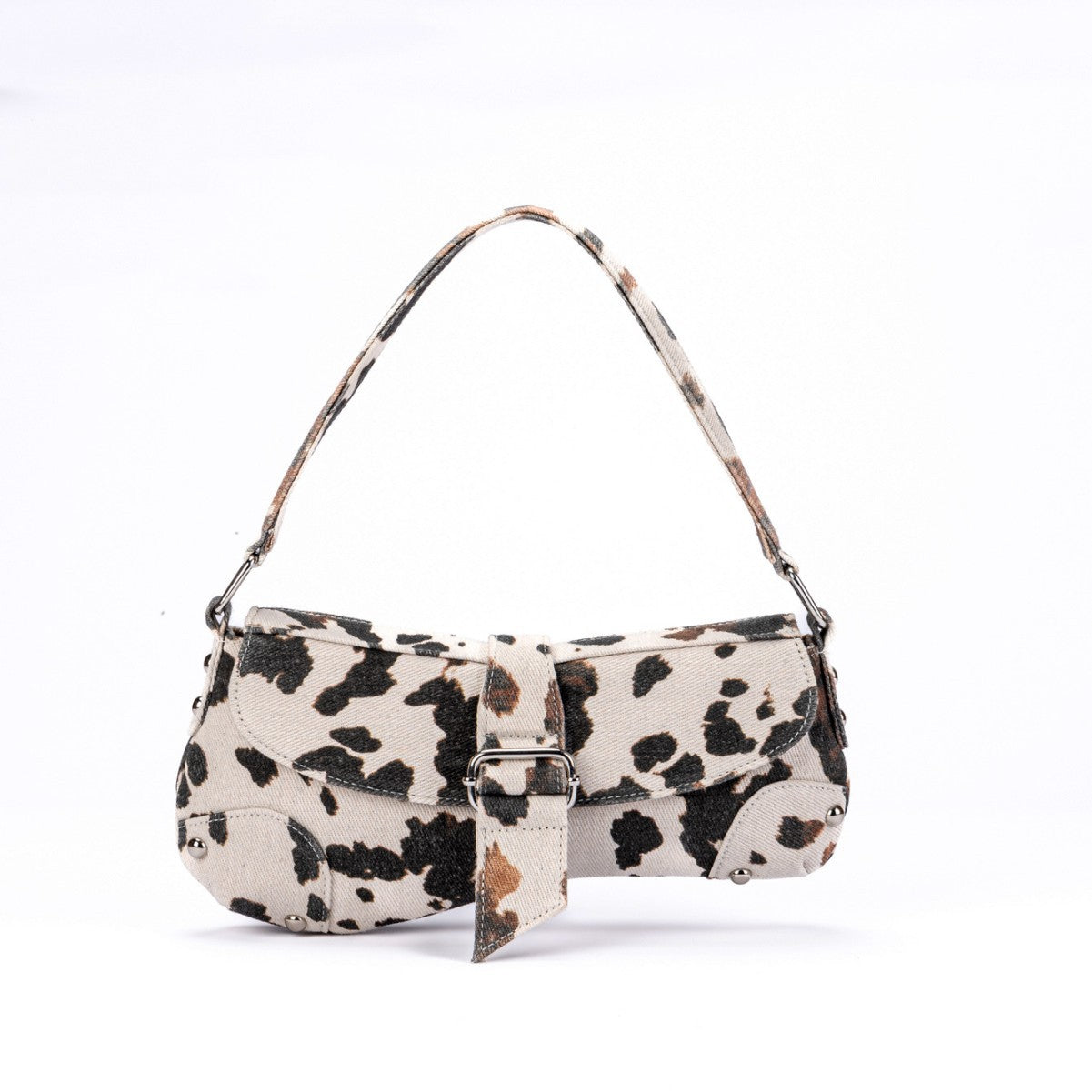 Cool Women's Distressed Leopard Print Asymmetric Bags