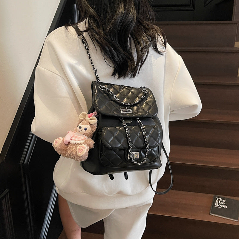 Classic Style Embroidery Thread Female Summer High Sense Large Capacity Women's Backpack