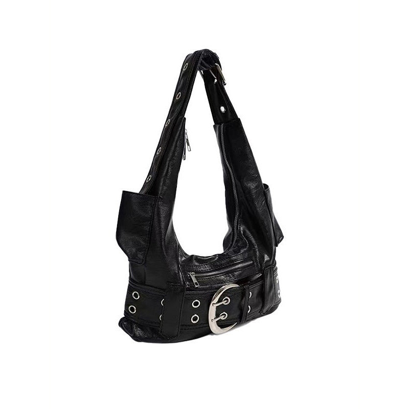 Women's Hot Style Underarm Retro Large Capacity Commuter Bags