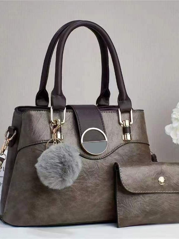 Women's Large Capacity Practical Fashion Versatile Simple Bucket Bag