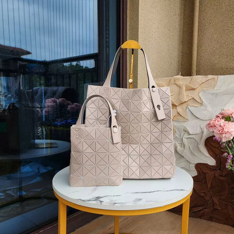 Women's Diamond Pattern Fashion Portable Large Capacity Women's Shoulder Bag