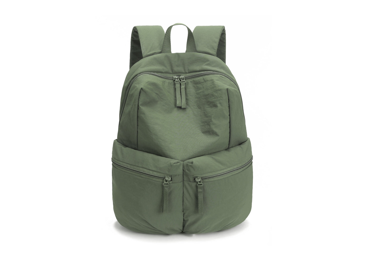 Trendy Simple Washed Veet Commuter Neutral Leisure Backpack