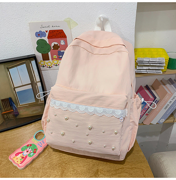 Female Junior High College Large Capacity Leisure Women's Backpack