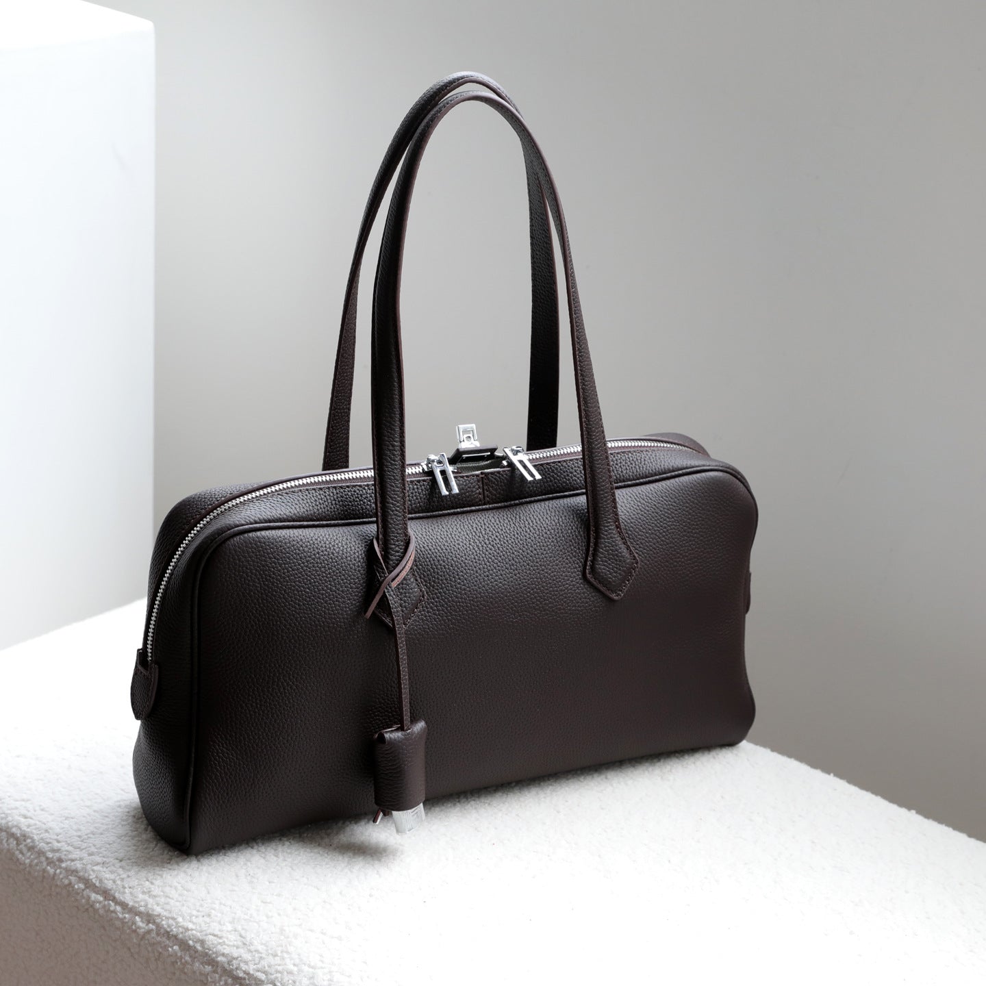 Women's High-grade First Layer Cowhide Victoria Genuine Women's Handbag