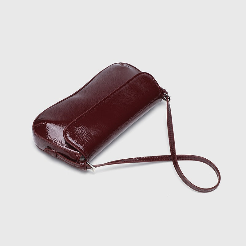 Baguette Spring Idle Style Fashion Simple Commute Flip Underarm Bag