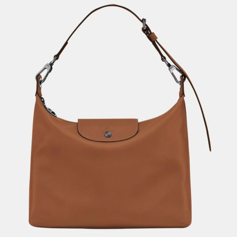 Dragon Inlaid Large Capacity Totes Commuter Soft Leather Handbags
