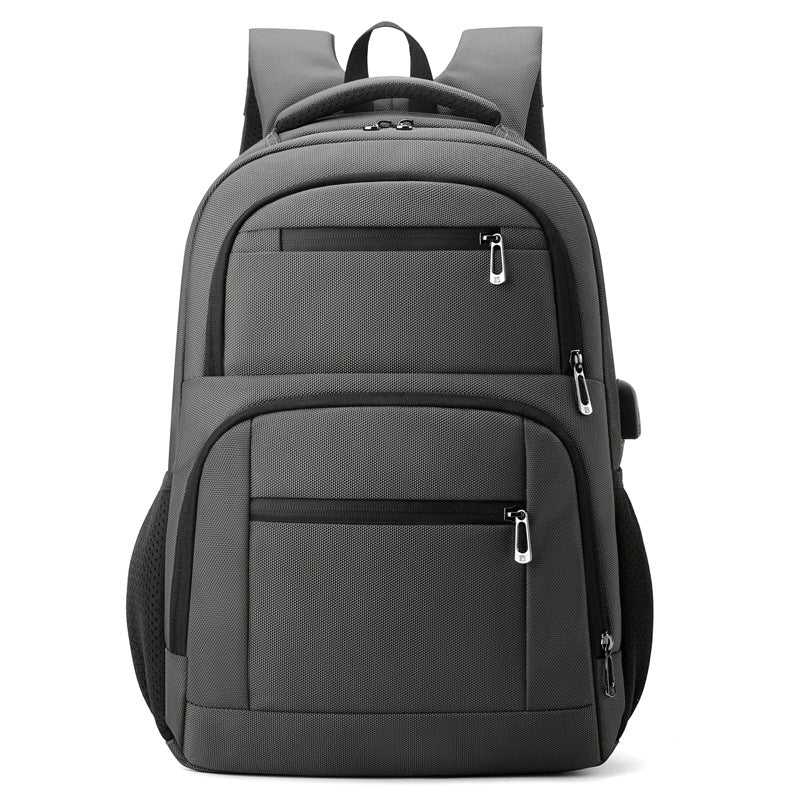 Men's Large Capacity High Sense Simple Computer Business Backpack
