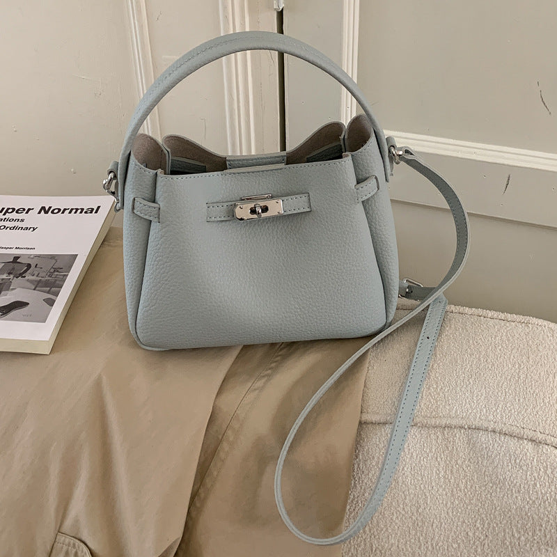 Attractive Women's Popular Fashion High-grade Portable Bucket Bag
