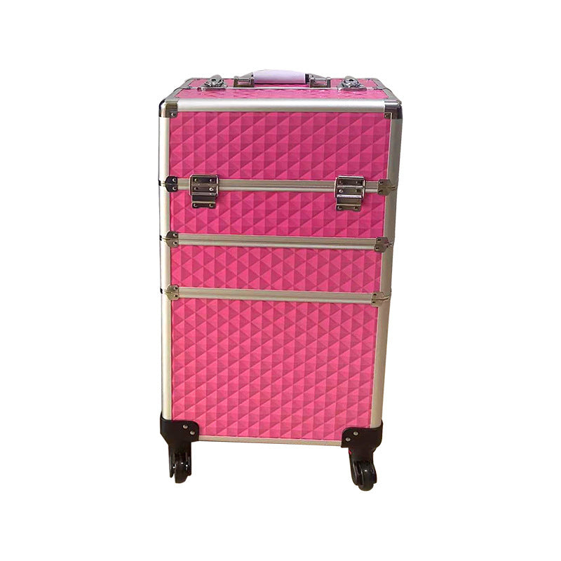 Alloy Makeup Nail Art Fixing Artist Storage Box Tattoo Cosmetic Case