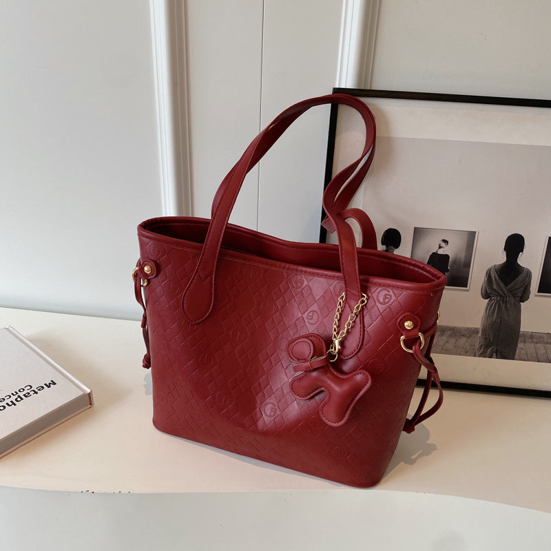 Women's Large Capacity Autumn Versatile Fashion For College Shoulder Bags