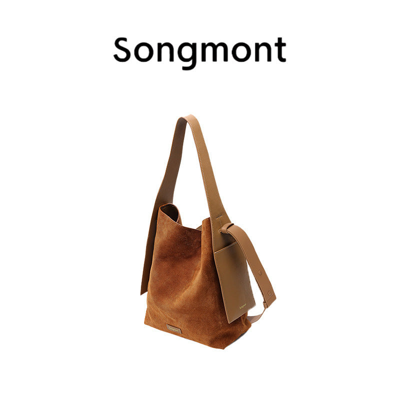 Suede Under The Mountain Lazy Commuter Women's Shoulder Bag