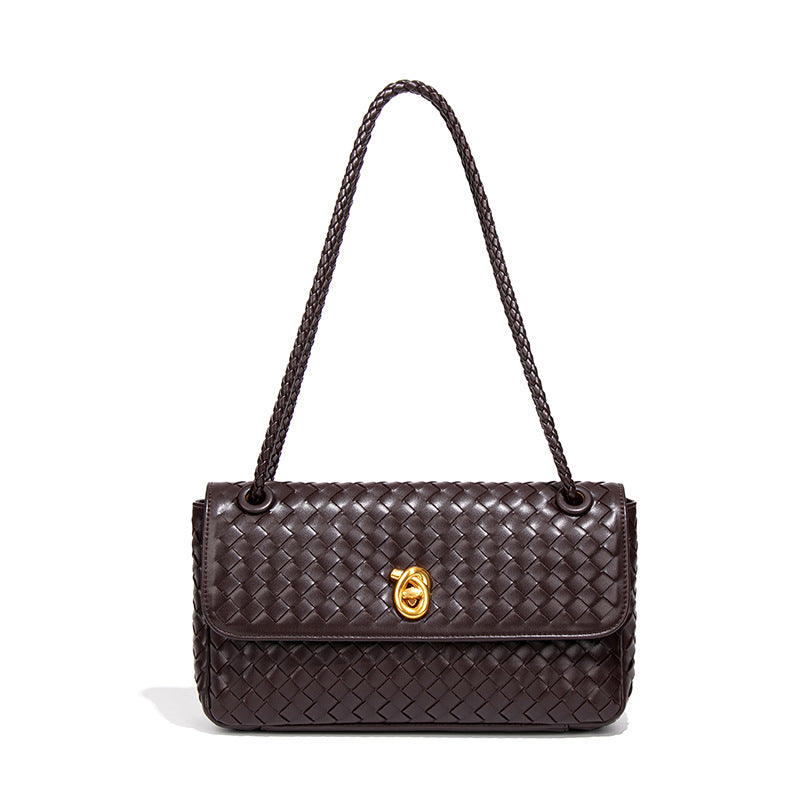 New Dinner Suede Fashion Flap Horizontal Women's Shoulder Bag