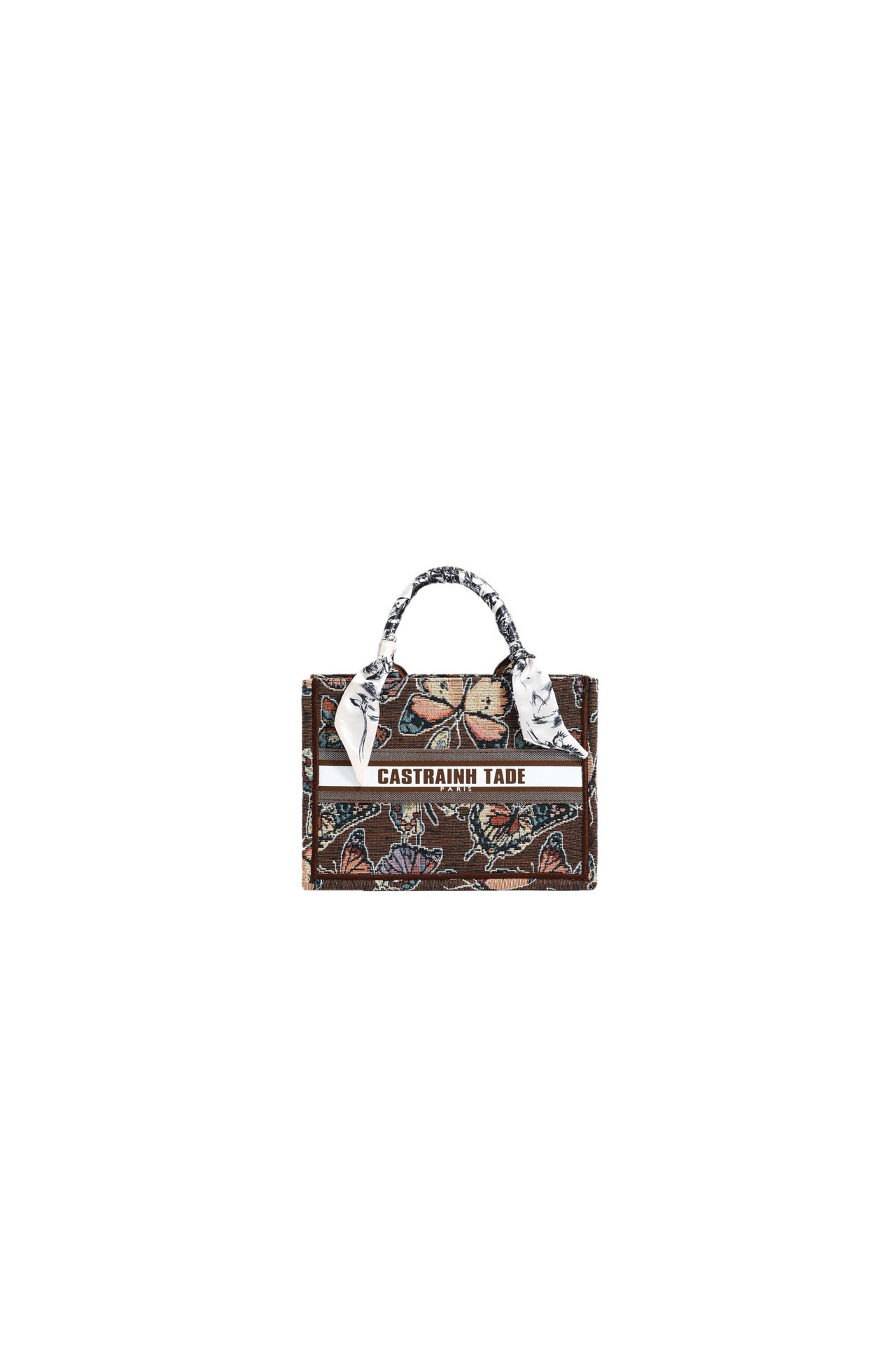 Fashionable Large Autumn Retro Printed Embroidered Women's Shoulder Bag