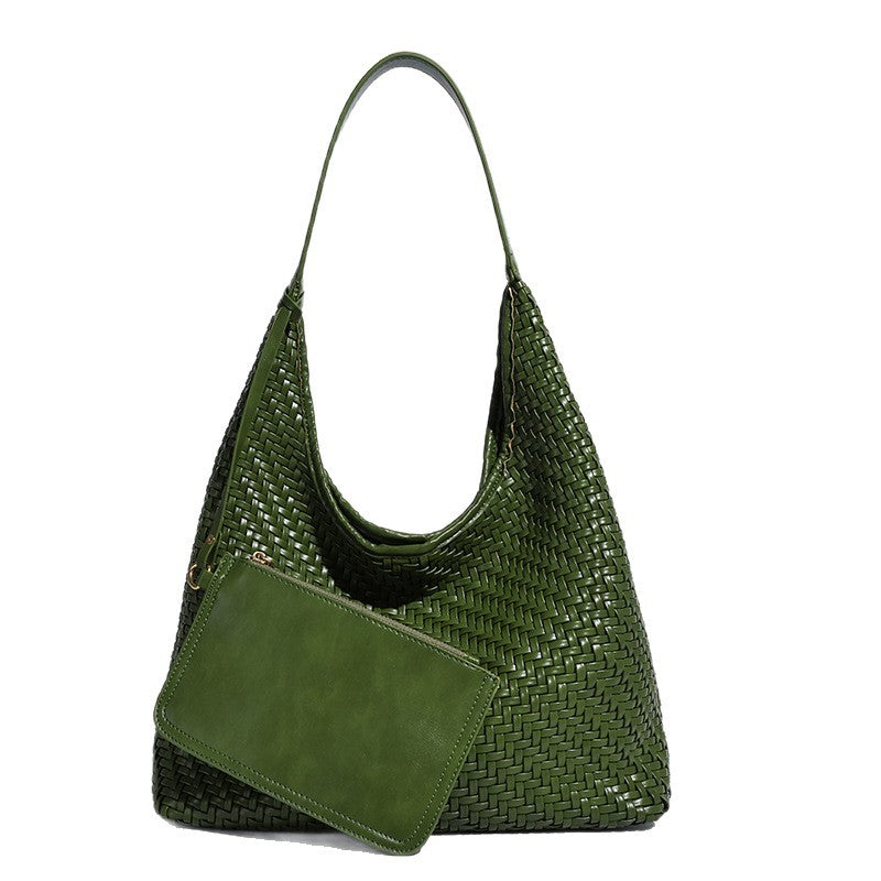 Idle Style Hand-woven Fashion Large Capacity Underarm Bag