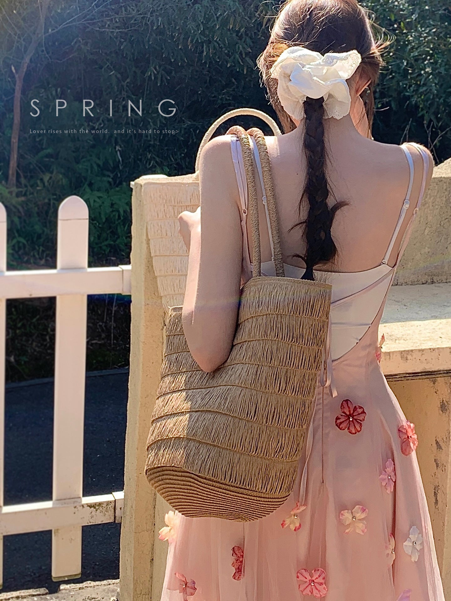 Women's Fashion Large Capacity Simple Straw Vegetable Handbags