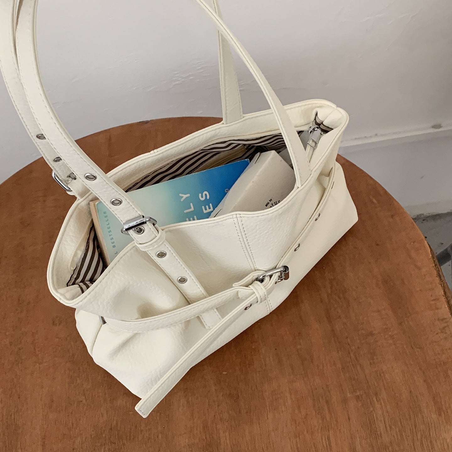 Fashion Women's Korean Underarm Commuter Simple Tote Bag