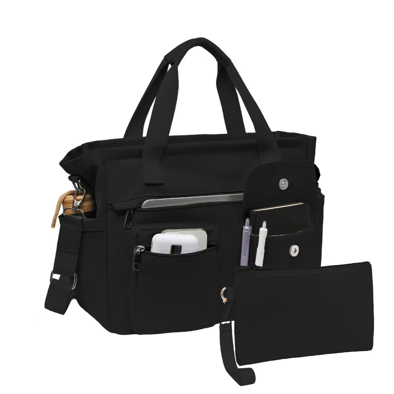 Women's Large Capacity Brief College Teacher Women's Shoulder Bag