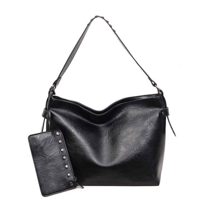 Women's Simple Retro Style Fashionable Personality Fashion Tote Bag