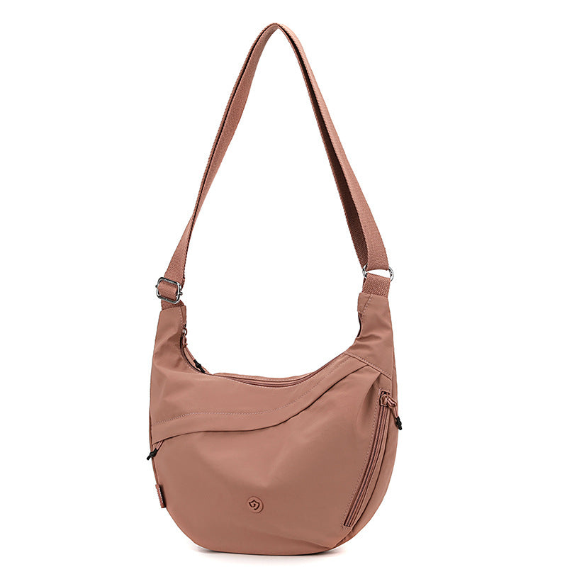 Women's Trendy Dumpling Waterproof Nylon Cloth Fashion Women's Shoulder Bag