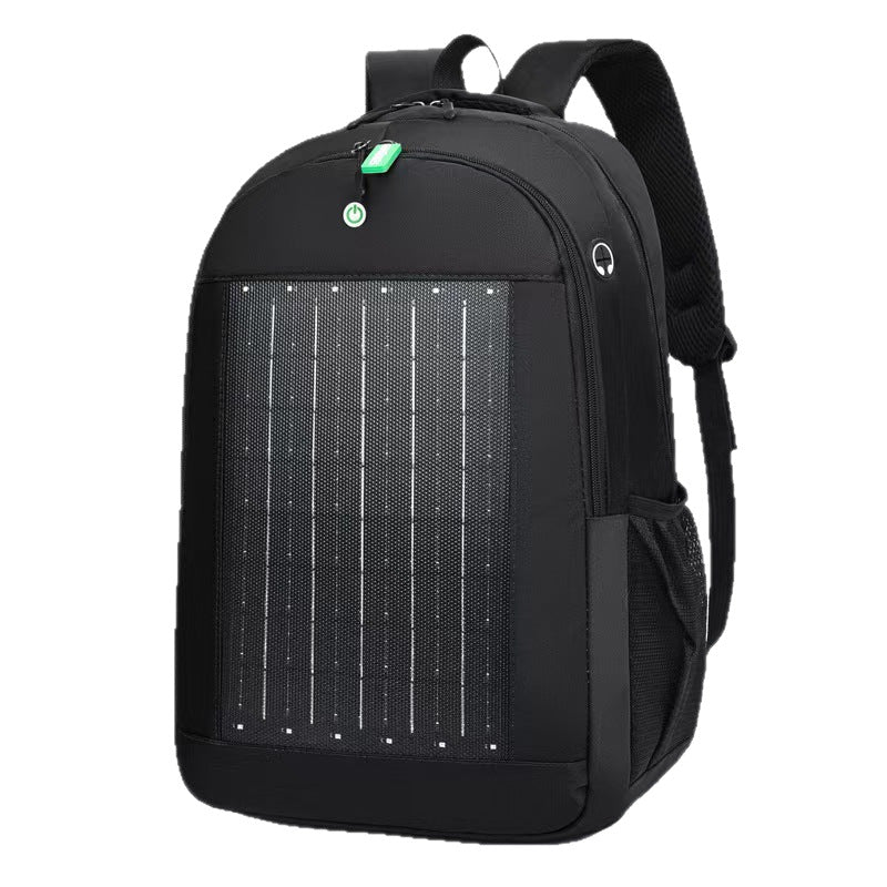 Fashion Printable Versatile Large Capacity Solar Charging Colored Lights Backpacks