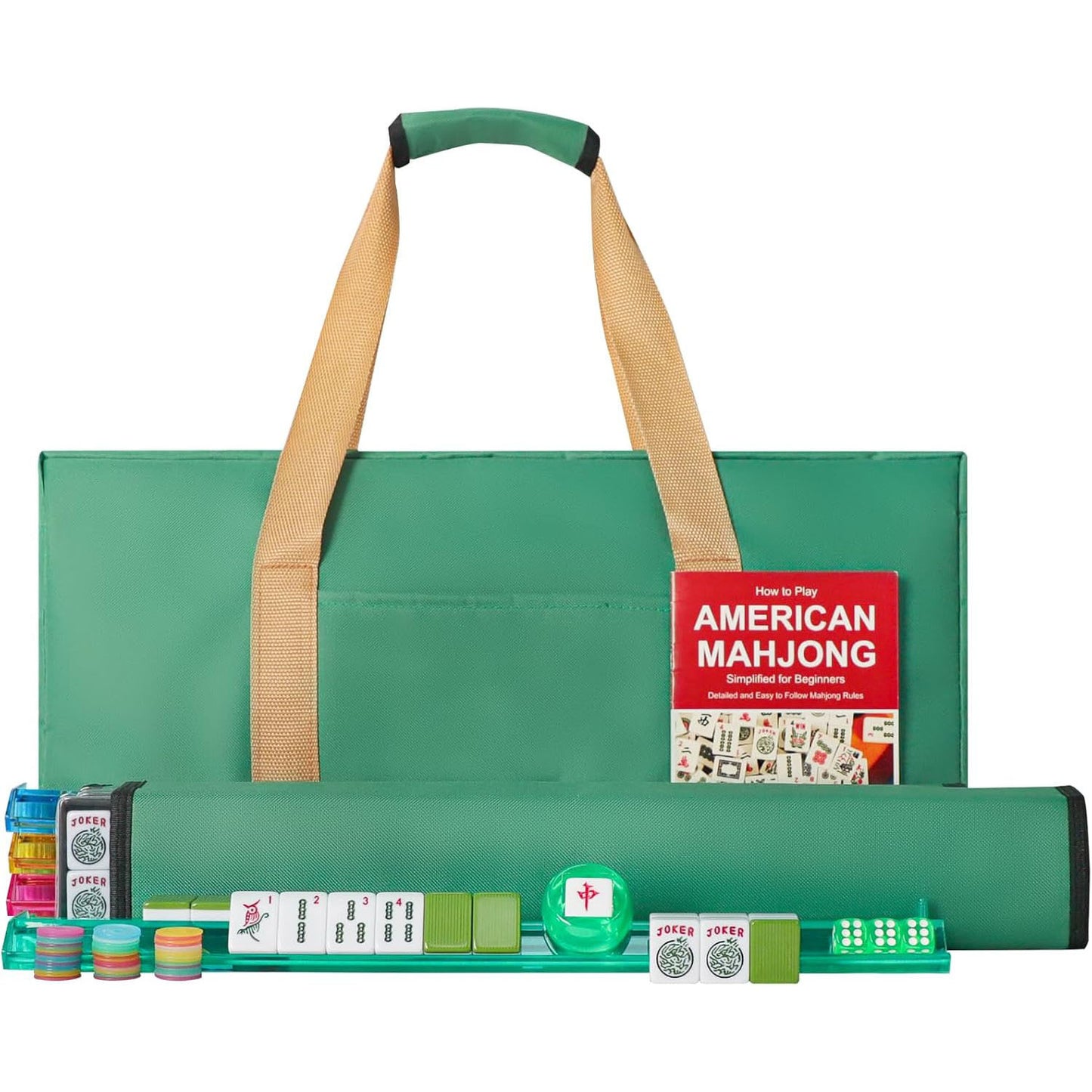 Mahjong Set Storage Portable Wash Large Makeup Bag