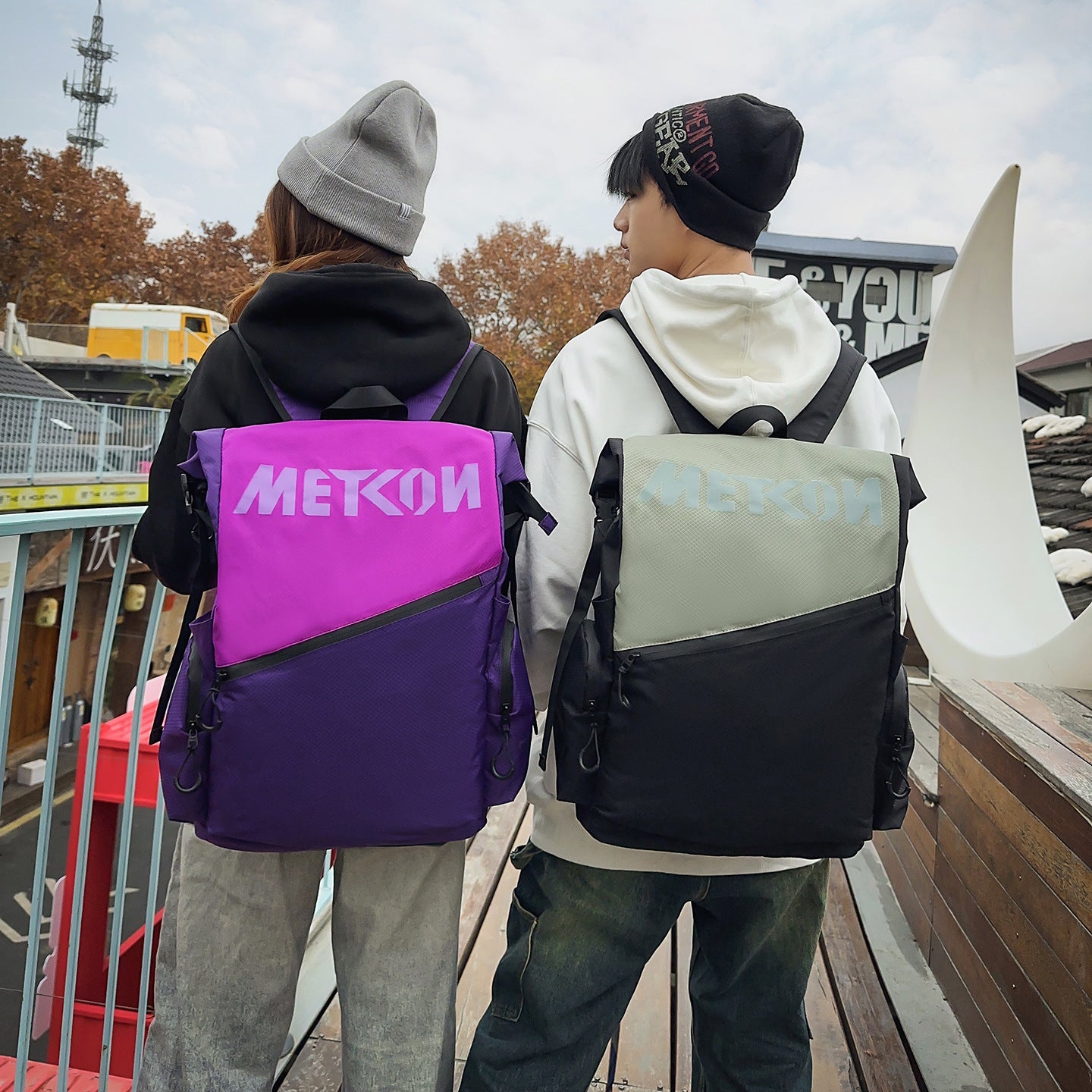 Simple Large Capacity Short-distance Commuter Storage Color Bags