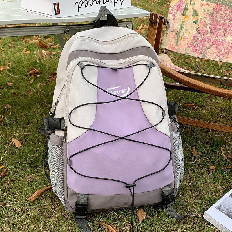 Women's & Men's Wind Hiking Lightweight Strap Design Trendy Backpacks