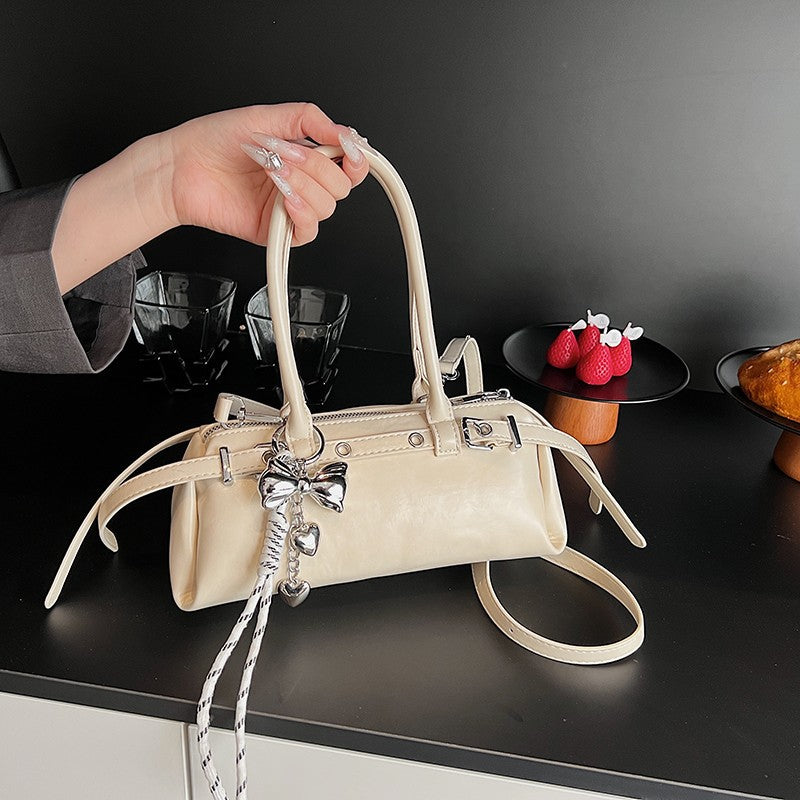Women's Portable Sausage Fashionable Retro Baguette High-grade Large Women's Shoulder Bag