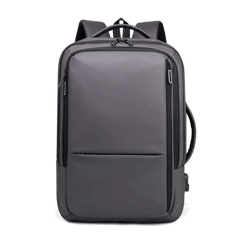 Men's Fashion Simple Large Capacity Computer Business Leisure Backpack