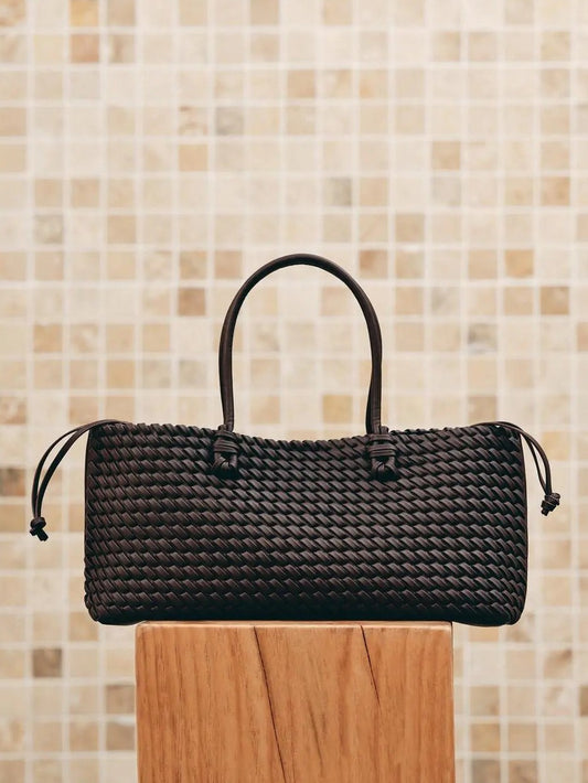 Women's Woven Big Fashion High-grade Large Capacity Portable Tote Bag